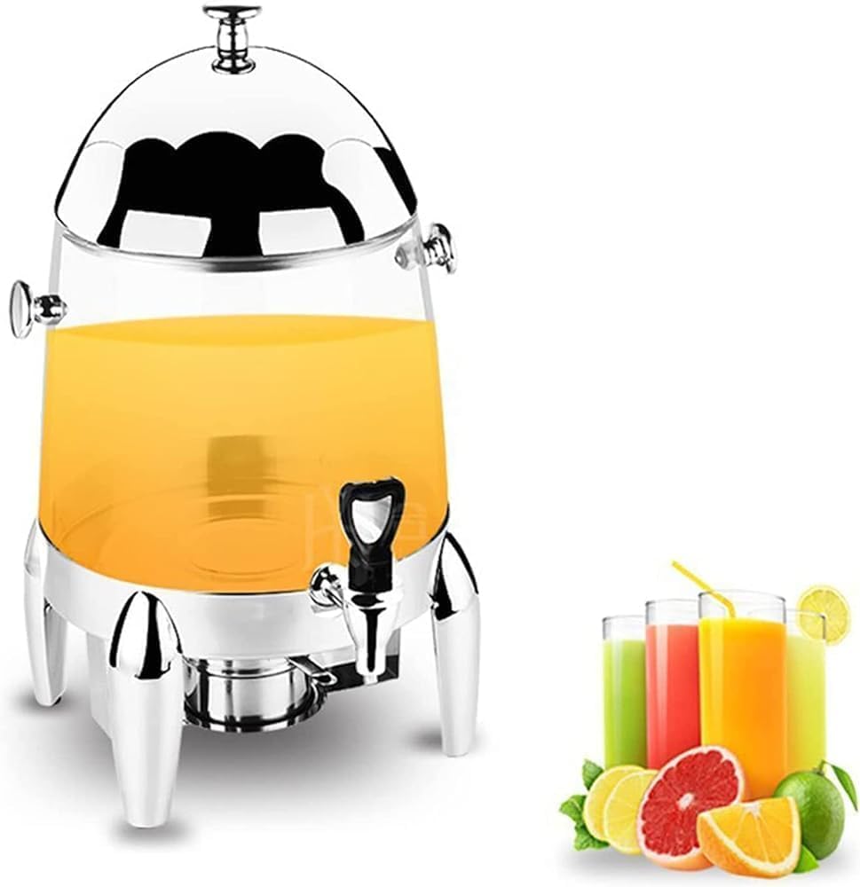 Heißwasserspender aus Edelstahl - Für Tee Glühwein und Saft